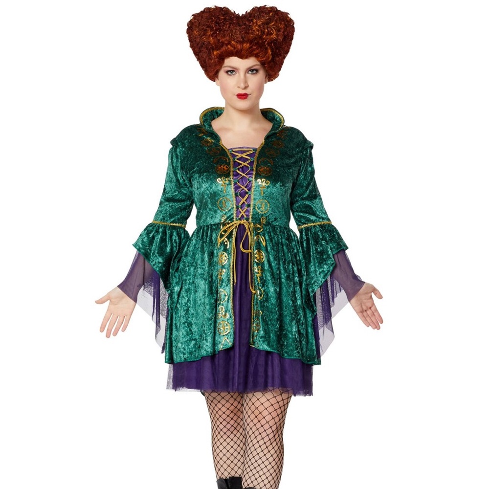 Hocus Pocus Winifred Sanderson Halloween Costume plus size